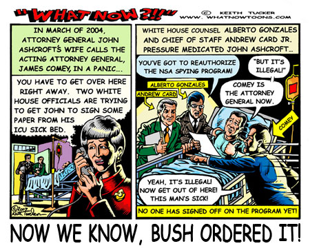 Bush ordered secret surveillance