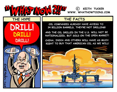 McCain: More $$$ for Big Oil!